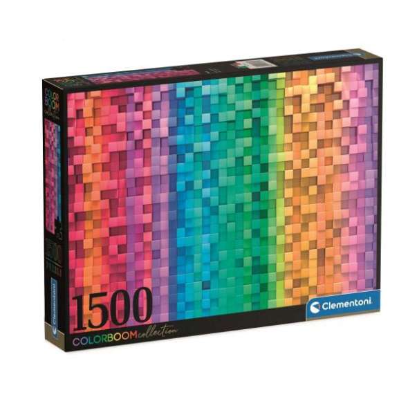 Clementoni 1500pce Colorboom Collection - Pixel