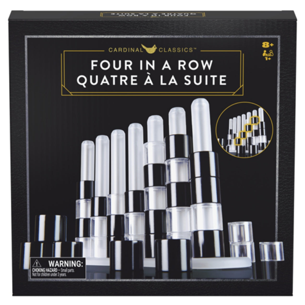 Classic Glass Four in a Row