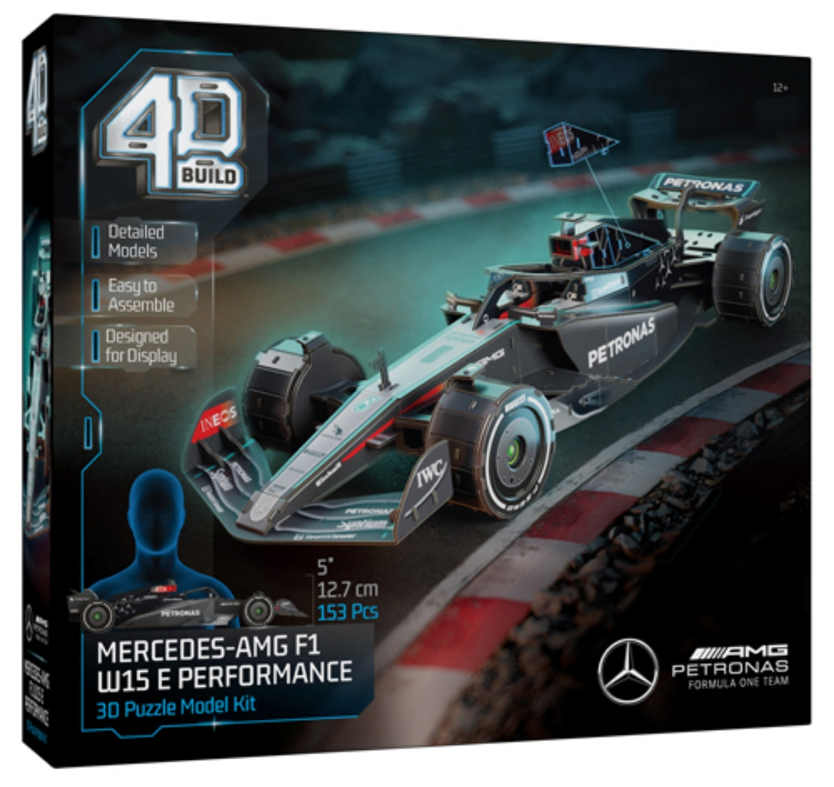 Mercedes F1 Race Car - 4D Build