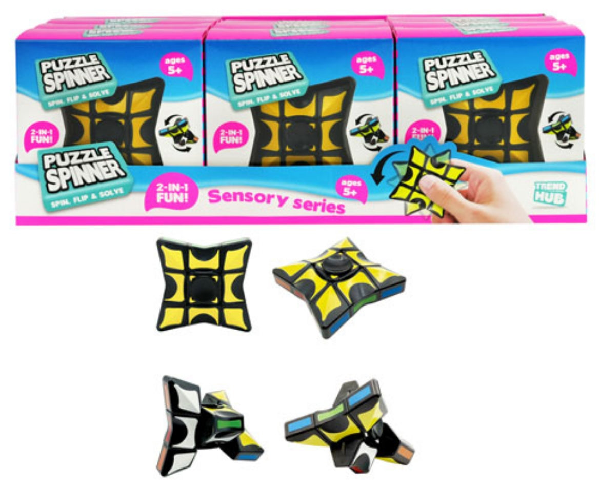 Hub Puzzle Fidget Spinner - All Brands