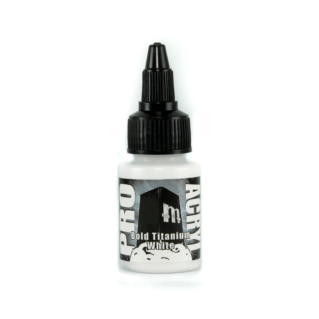 Bold Titanium White 22m- Monument Pro Acryl Washes