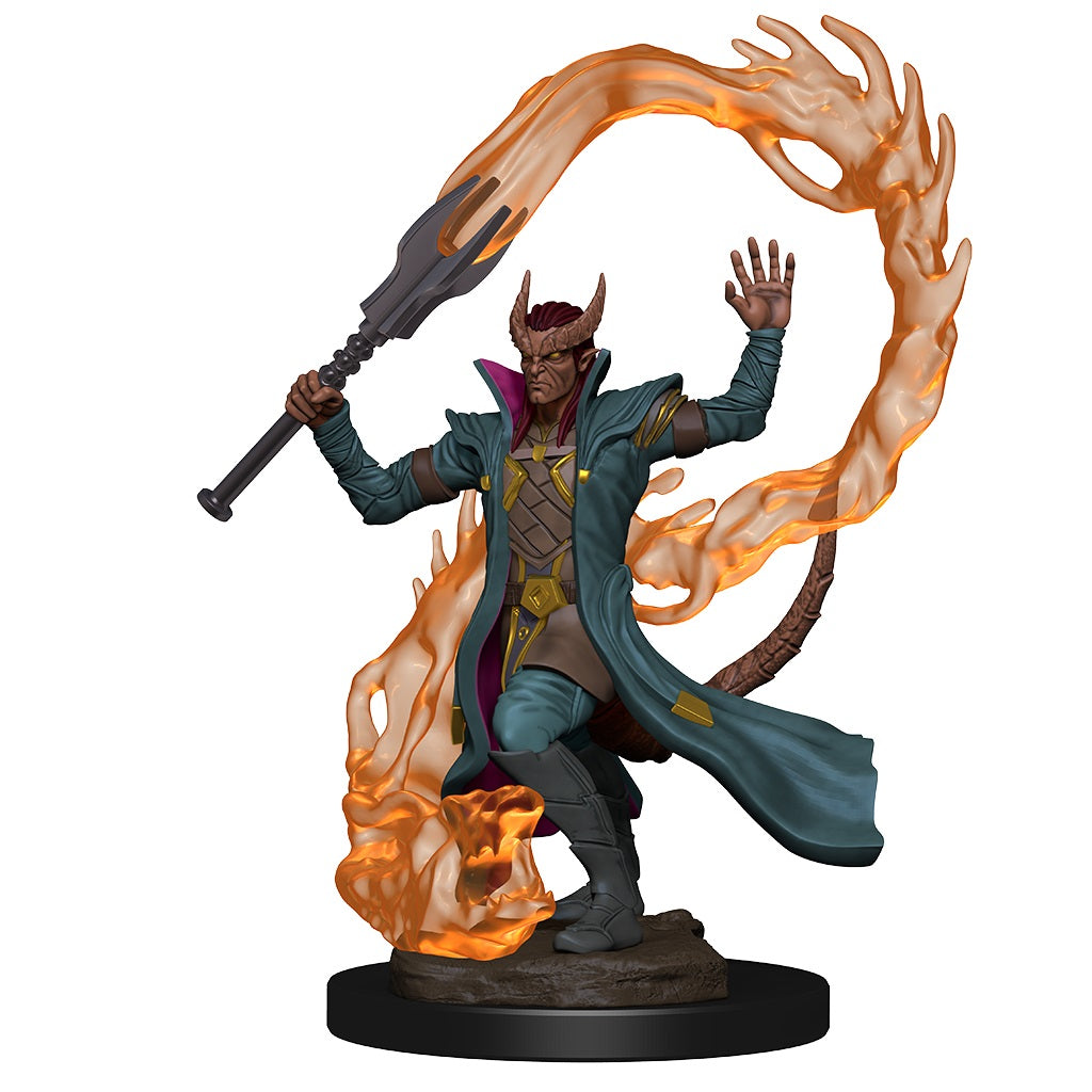Tiefling Male Sorcerer - D&D Premium Painted Figures Minis