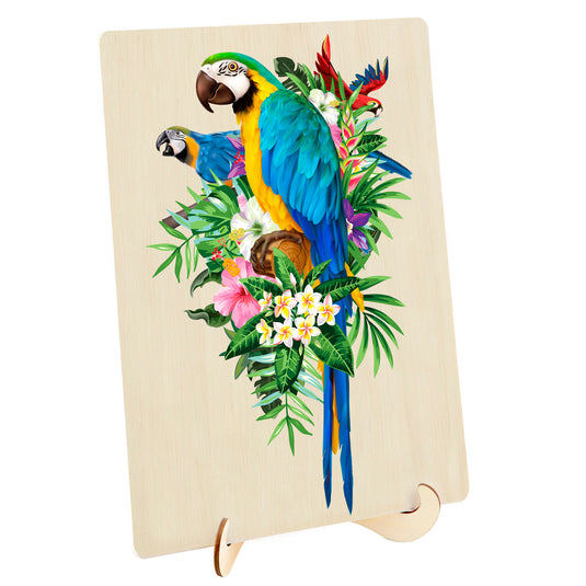 Macaw - Wooden Puzzle
