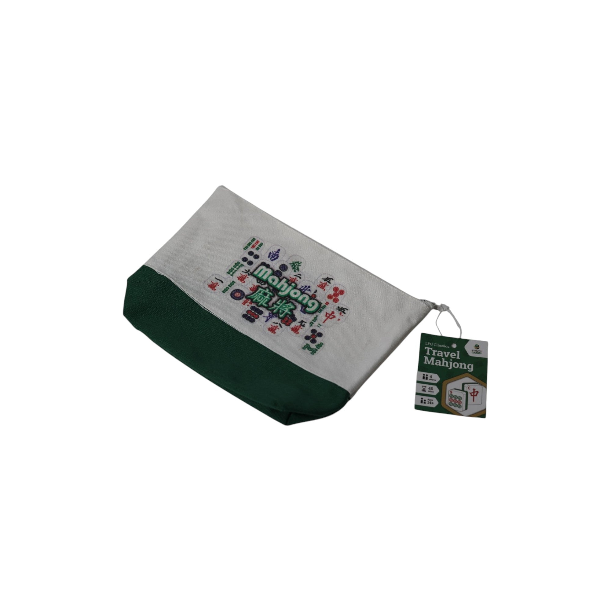 LPG Classics Travel Mahjong Set: Green