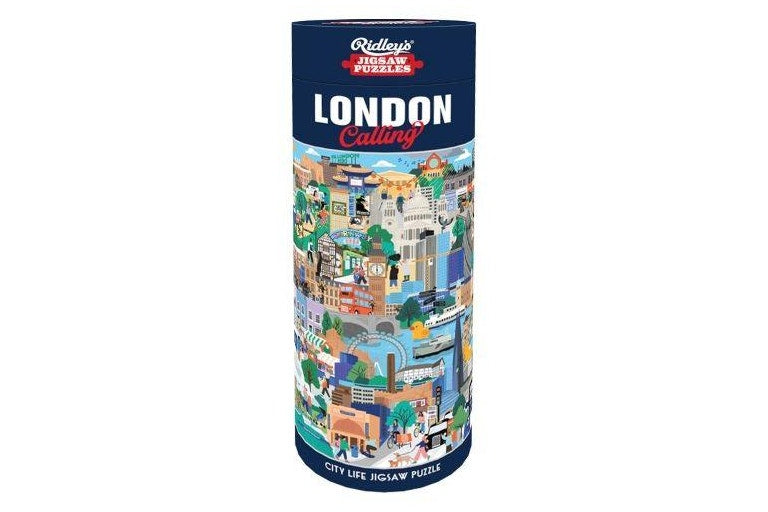 London Calling City Life Jigsaw Puzzle in Tube - Ridley's