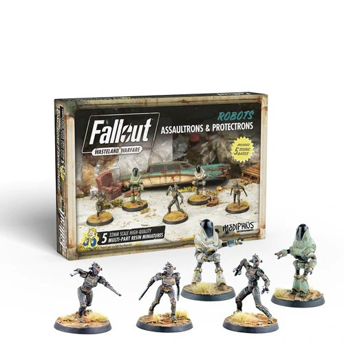 Robots - Assaultrons & Protectrons Fallout Wasteland Warfare