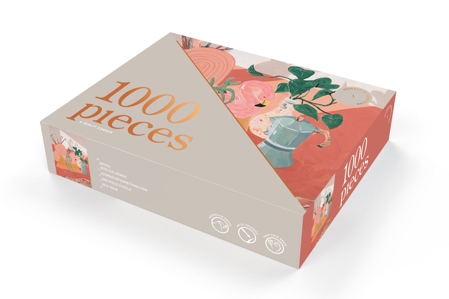 A Sunlit Corner - 1000 piece puzzle