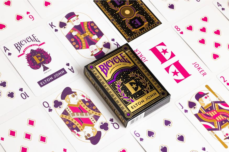 Elton John Bicycle Cards