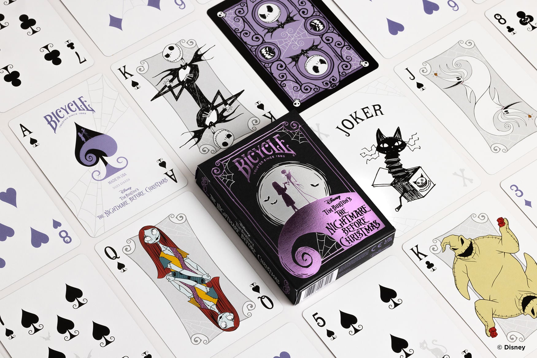 Nightmare Before Christmas - Bicycle Playing Cards