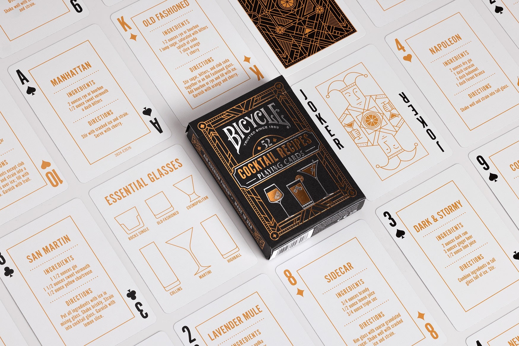 Cocktail Recipe - Bicycle Playing Cards