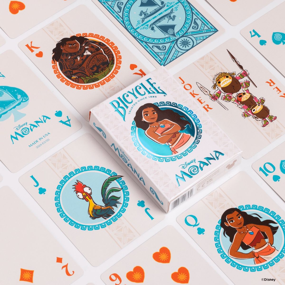 Moana Bicycle Playing Cards