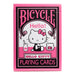 Hello Kitty Black/Pink - Bicycle Playing Cards