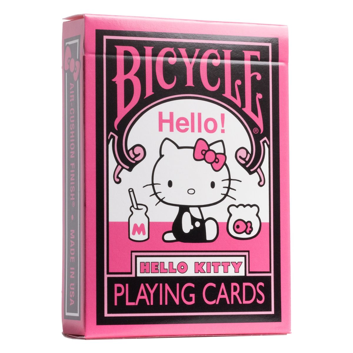 Hello Kitty Black/Pink Bicycle Playing Cards