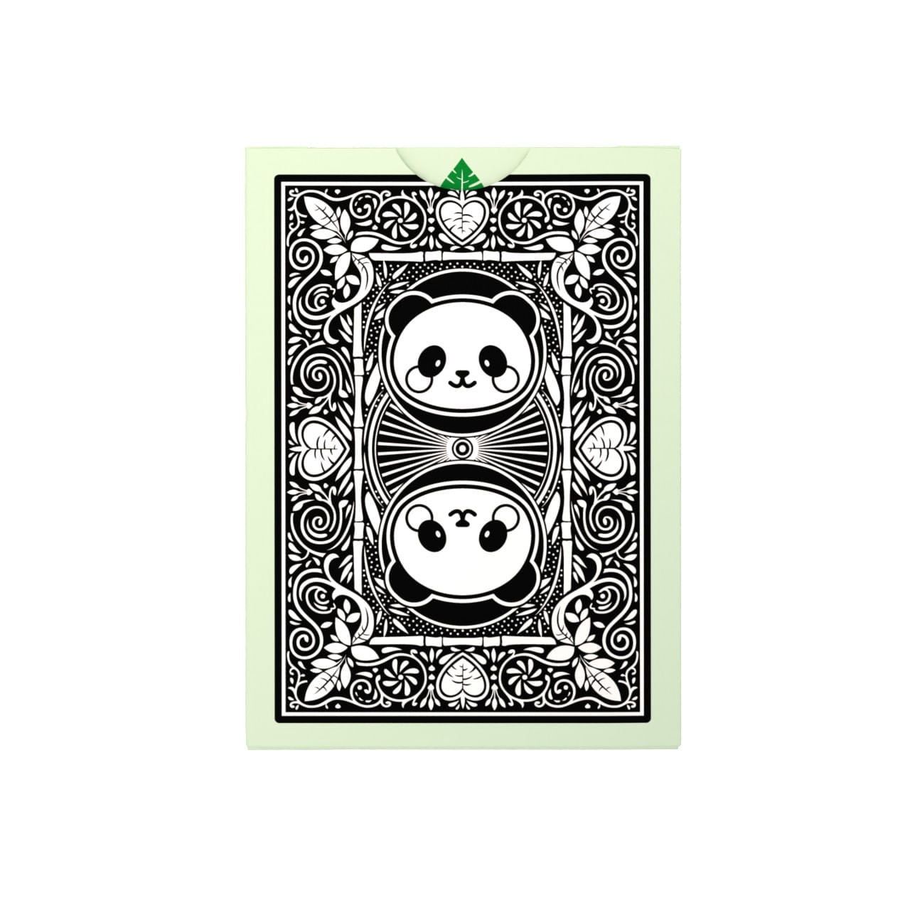 Panda Bicycle Playing Cards