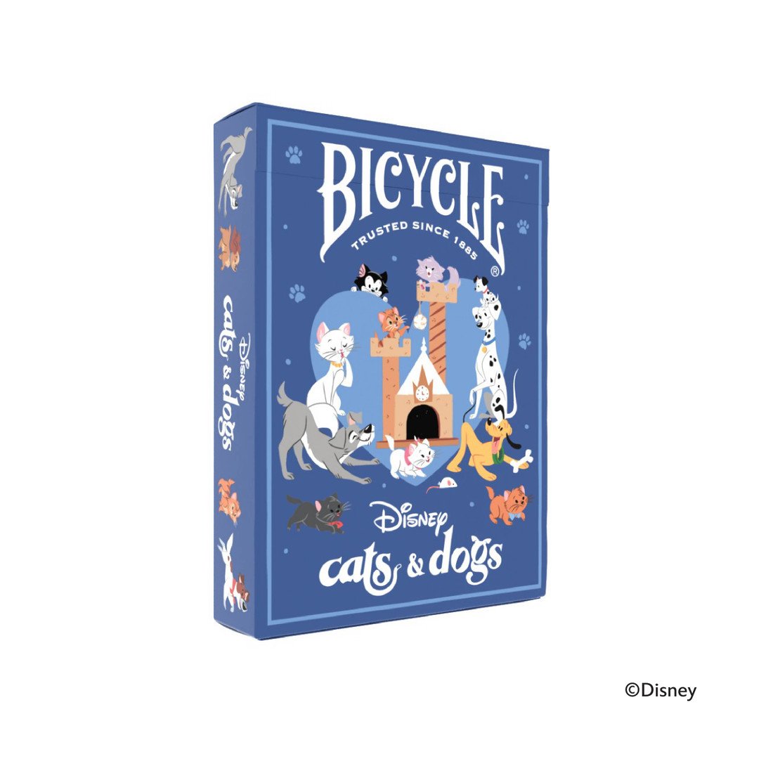 Disney Cats and Dogs - Bicycle Playing Cards Premium Deck