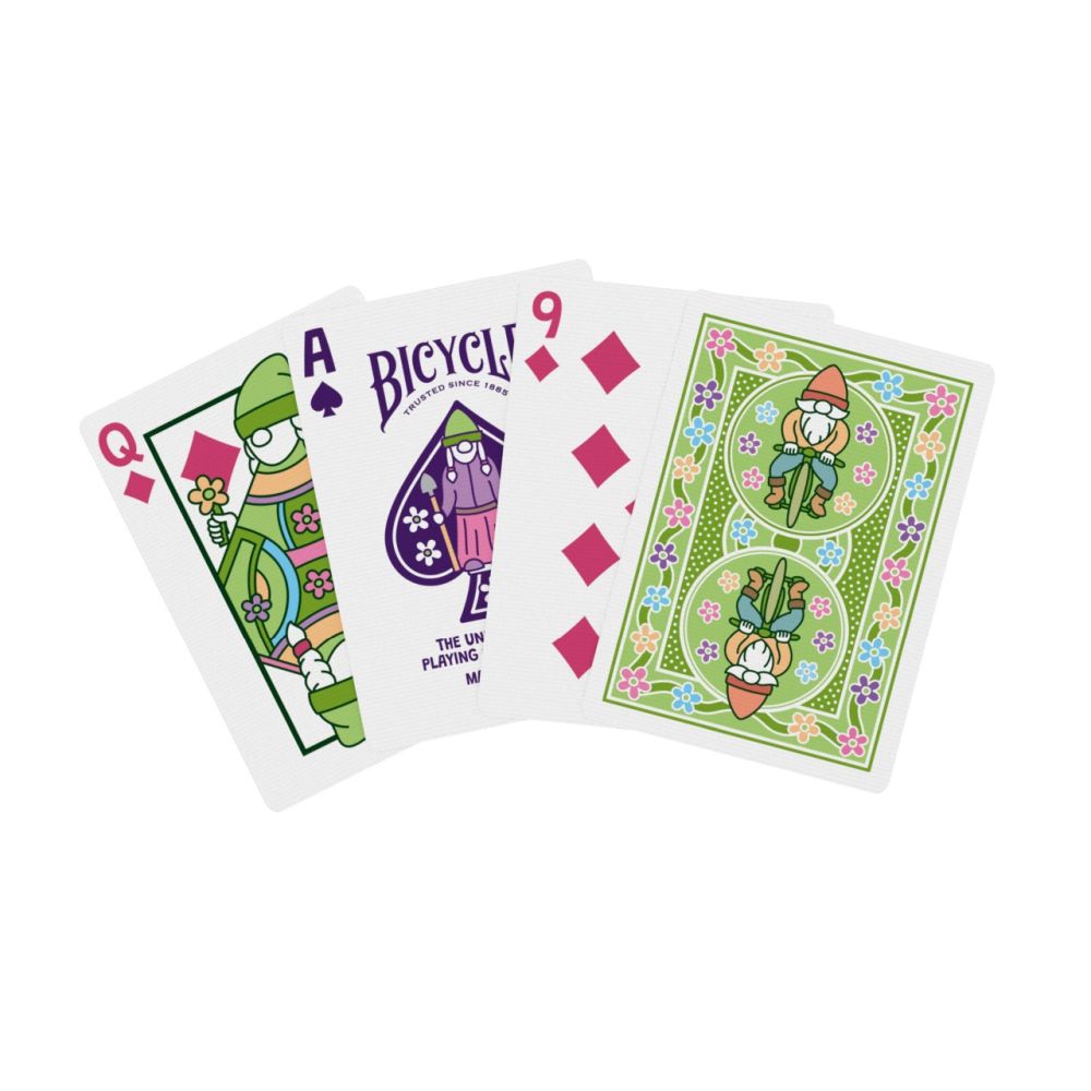 Garden Gnome - Bicycle Playing Cards