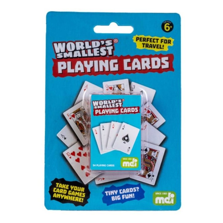 WORLDS SMALLEST PLAYING CARDS