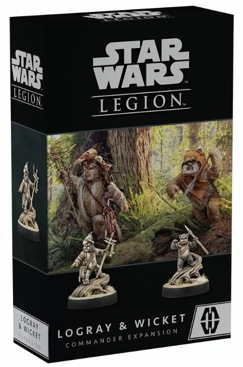Logray & Wicket Commander Star Wars Legion