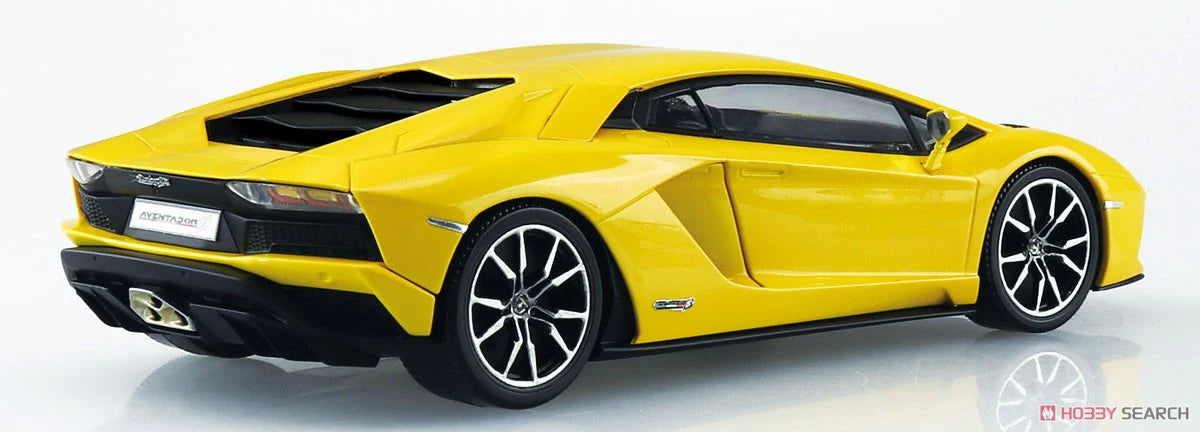 1/32  SNAP Pearl Yellow Lamborghini  Aventador S  + PaperCRAFT