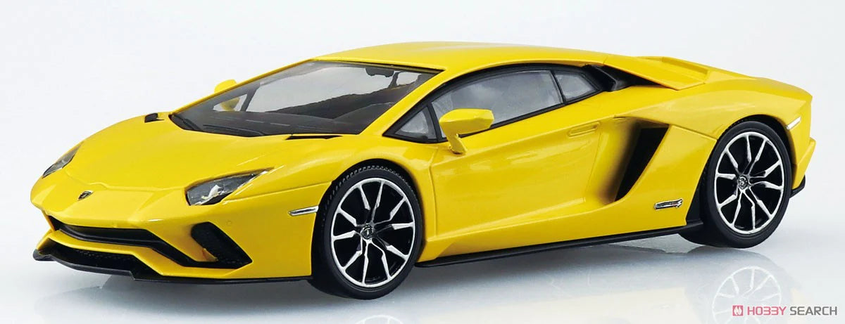 1/32  SNAP Pearl Yellow Lamborghini  Aventador S  + PaperCRAFT