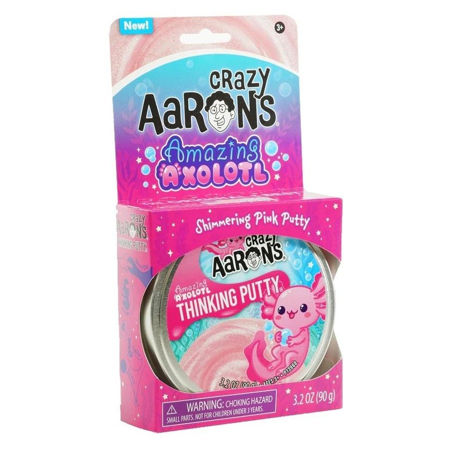 Amazing Axolotl - Crazy Aaron's Putty 4inch