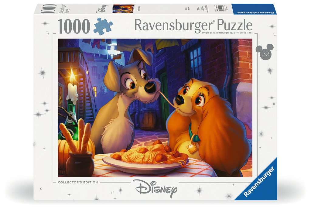 Disney Moments 1955 Lady and Tramp 1000p - RAVENSBURGER