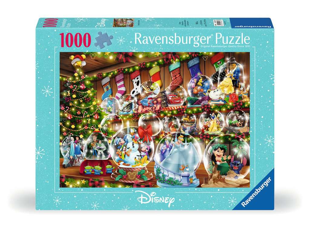 Disney Snow Globes 1000p - RAVENSBURGER
