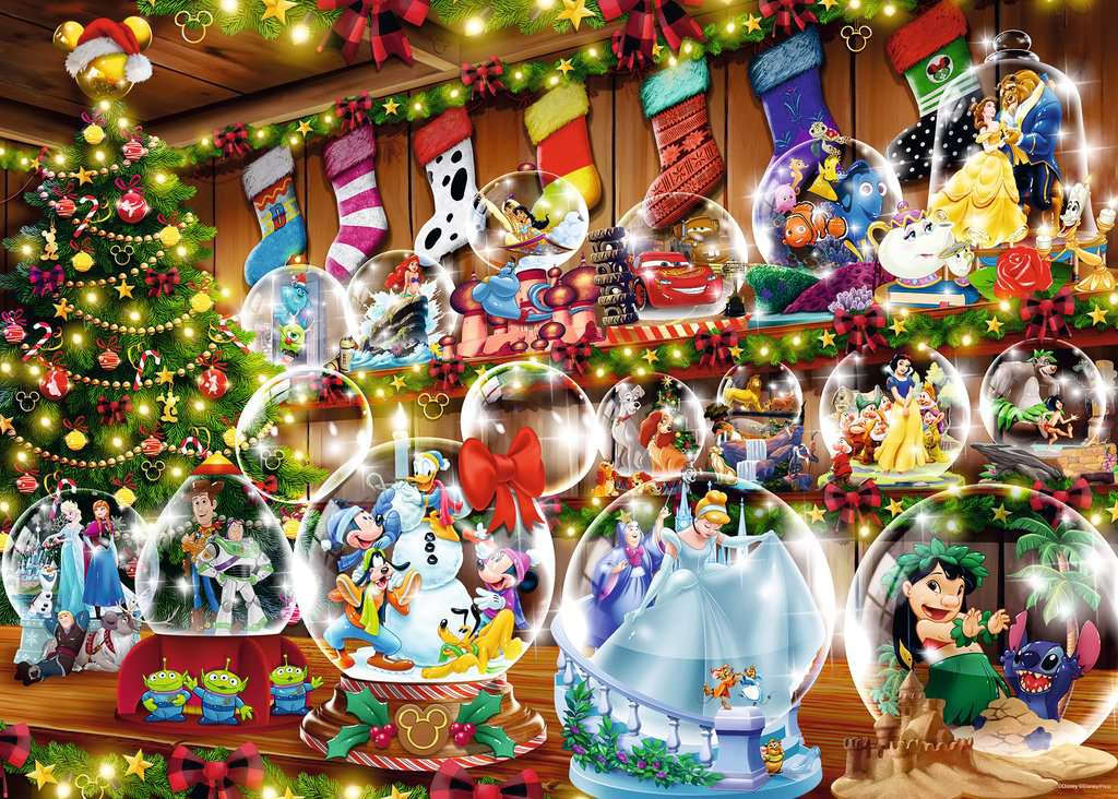 Disney Snow Globes 1000p - RAVENSBURGER
