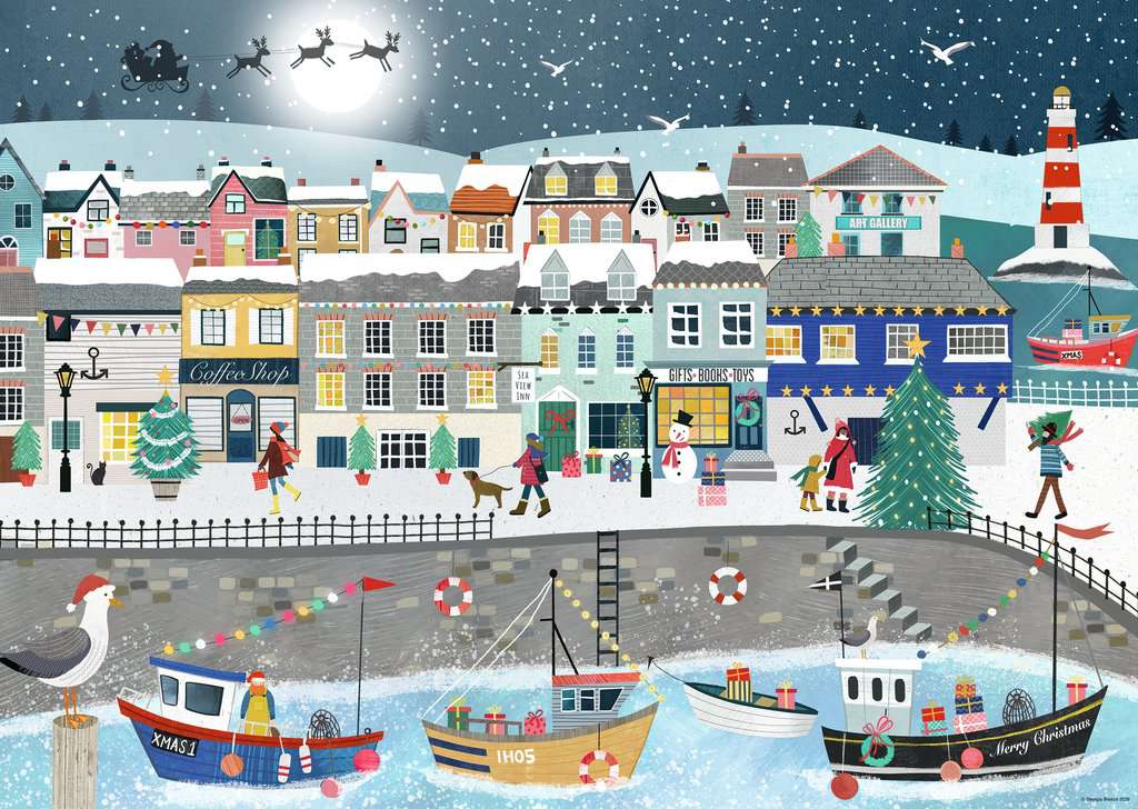 Coastal Christmas 1000 pieces - Ravensburger