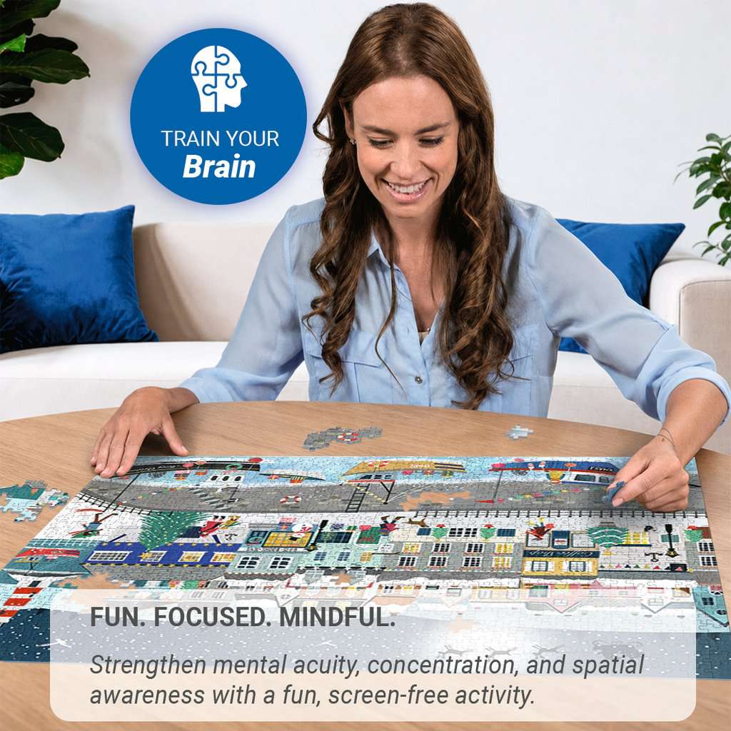 Coastal Christmas 1000 pieces - Ravensburger