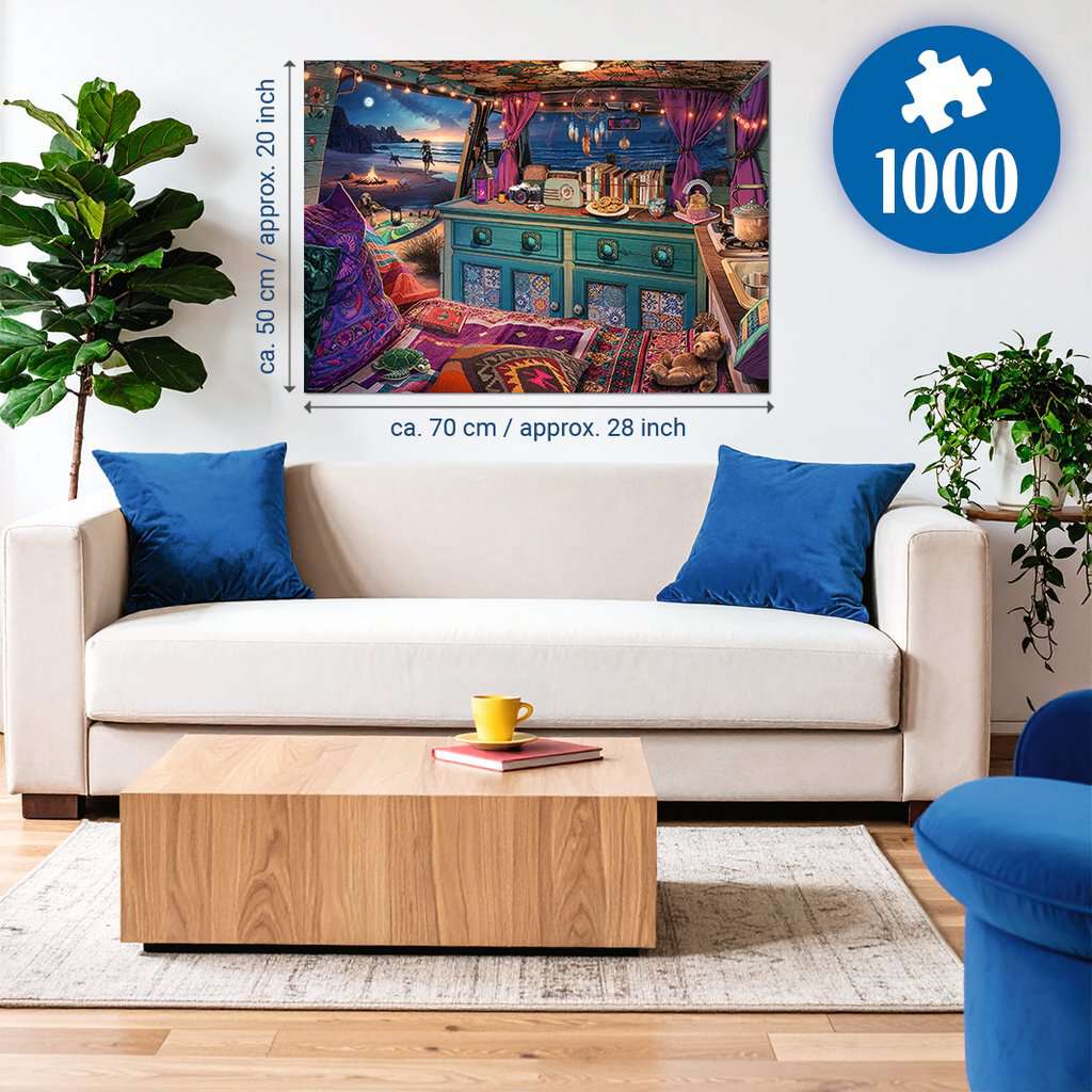 Campervan View from my Window No. 2 1000p - RAVENSBURGER