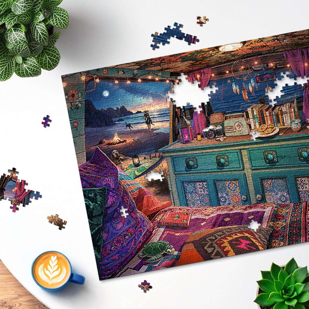Campervan View from my Window No. 2 1000p - RAVENSBURGER