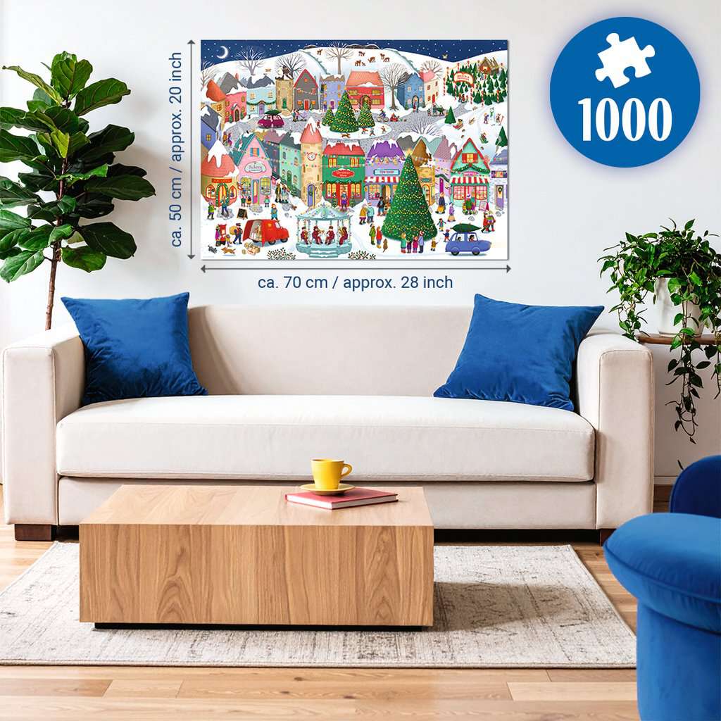 Christmas Town 1000 pieces - Ravensburger
