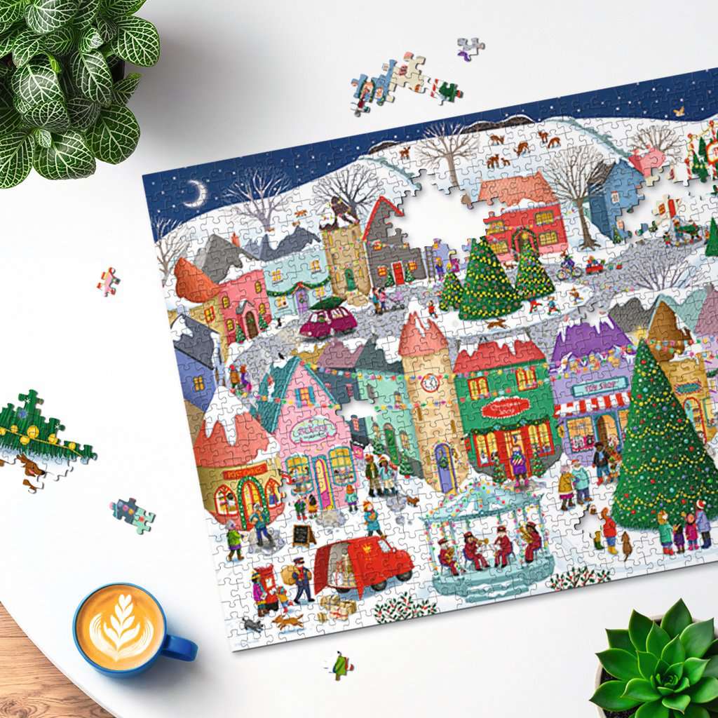 Christmas Town 1000 pieces - Ravensburger