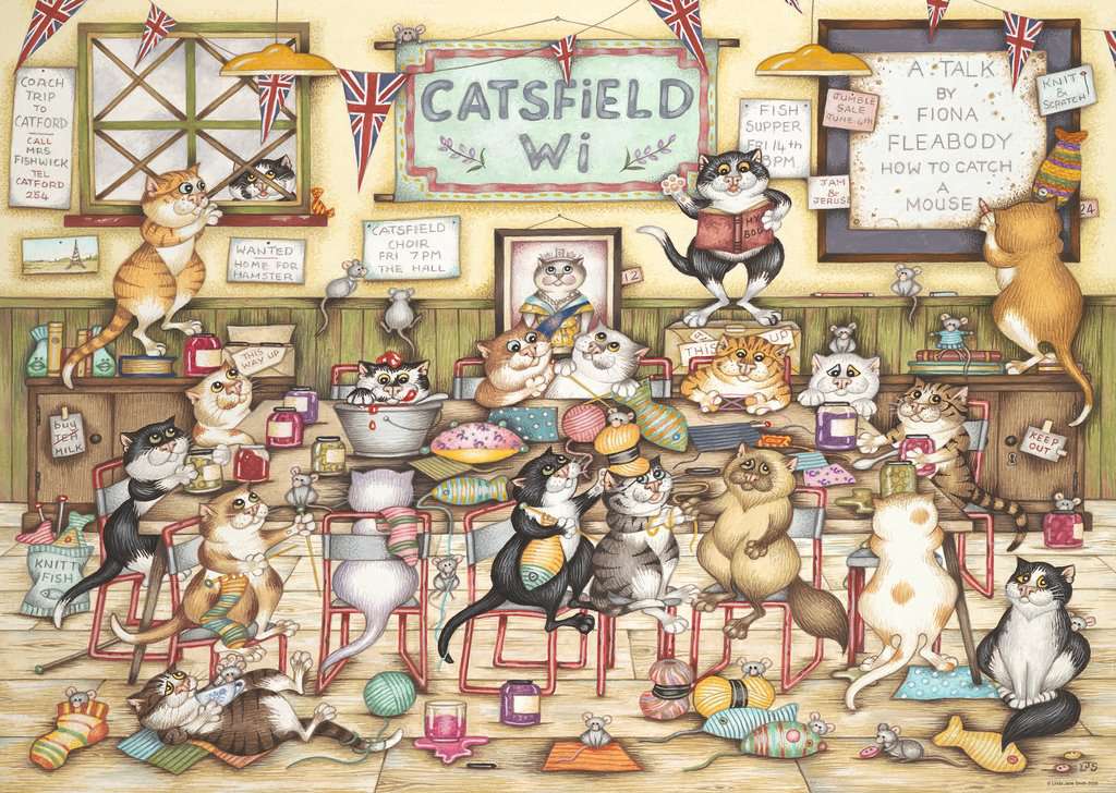 Crazy Cats at the WI 1000p - RAVENSBURGER