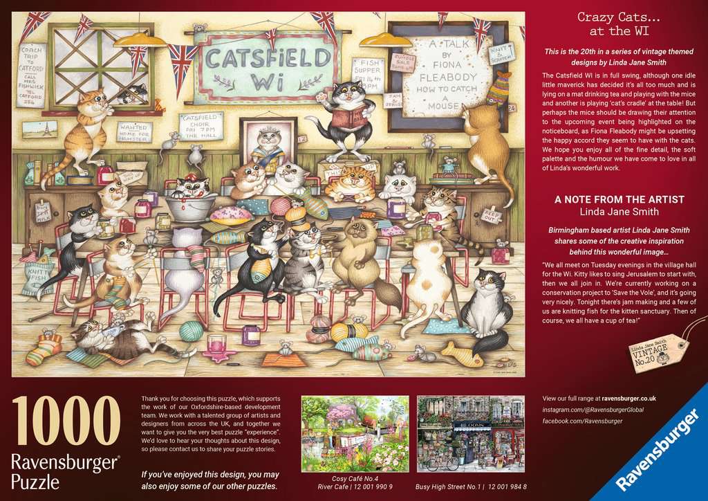 Crazy Cats at the WI 1000p - RAVENSBURGER