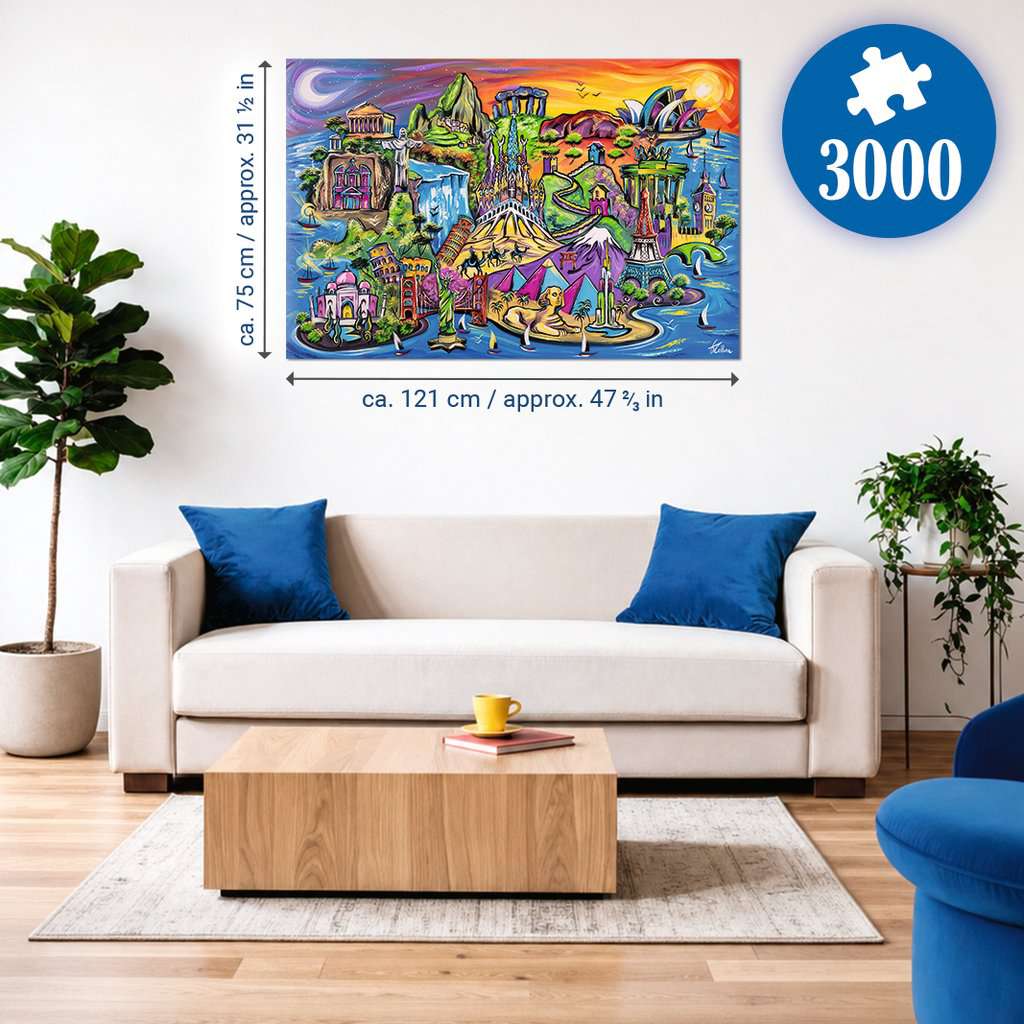 Isle of Sights 3000 pieces - Ravensburger