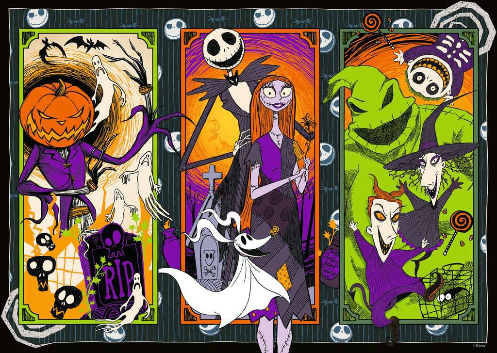 The Nightmare Before Christmas 1000p - RAVENSBURGER