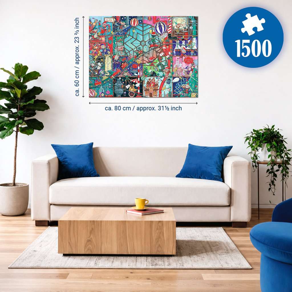 The Elf Factory - 1500pc RAVENSBURGER