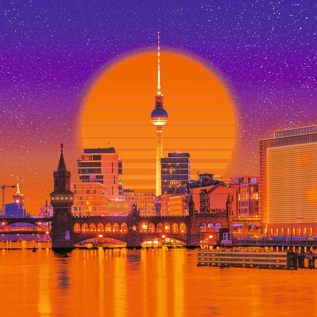 Berlin Neon Collection Puzzle 500p - RAVENSBURGER