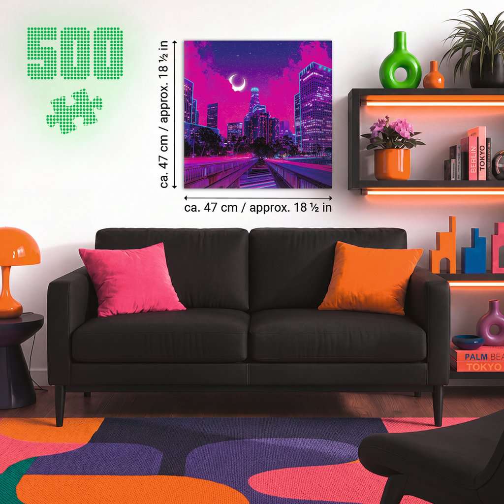 Los Angeles Neon Collection Puzzle 500p - RAVENSBURGER