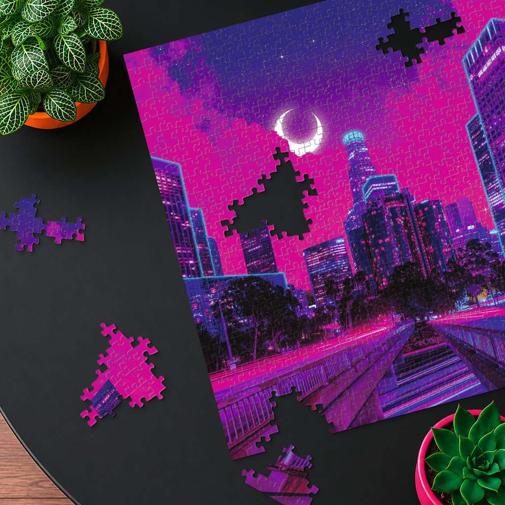 Los Angeles Neon Collection Puzzle 500p - RAVENSBURGER