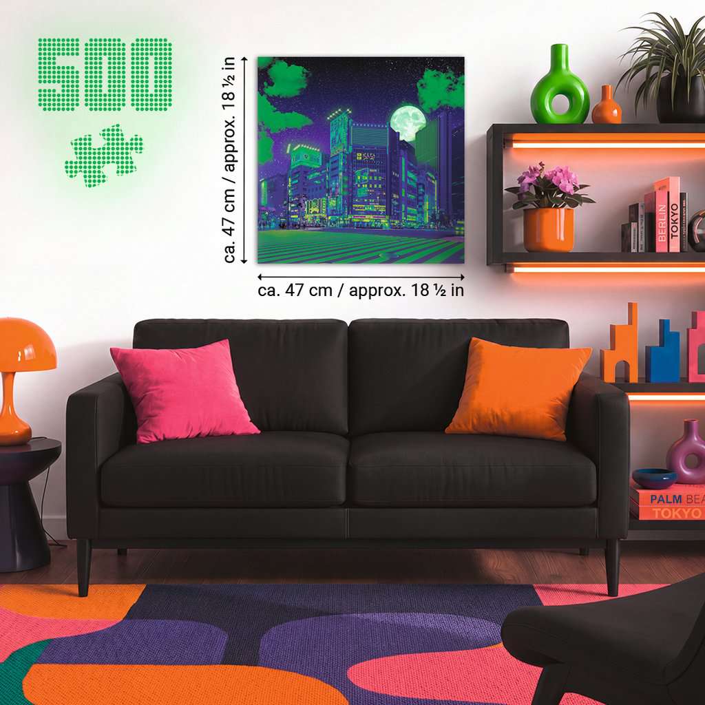 Neon Collection Tokyo Puzzle 500p - RAVENSBURGER