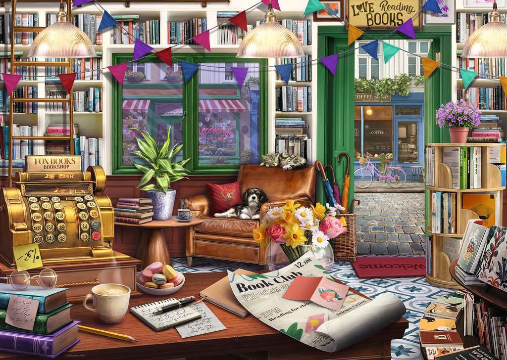 Enchanted Book Shop 1000p - RAVENSBURGER