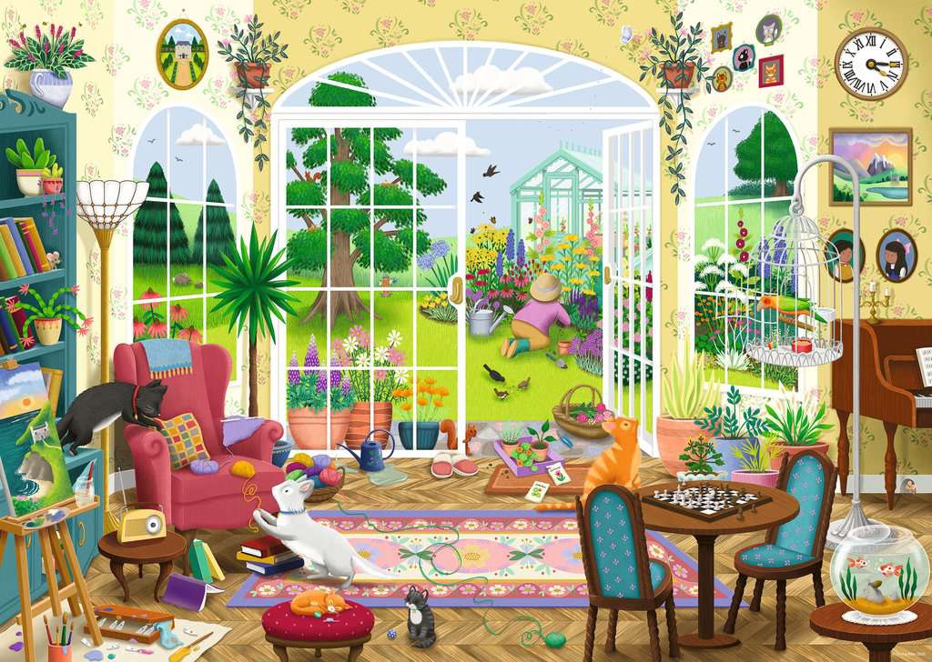 Summer Garden Parlour 1000p - RAVENSBURGER