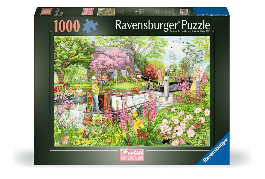 Cosy Cafe No.4 River Cafe 1000p - RAVENSBURGER