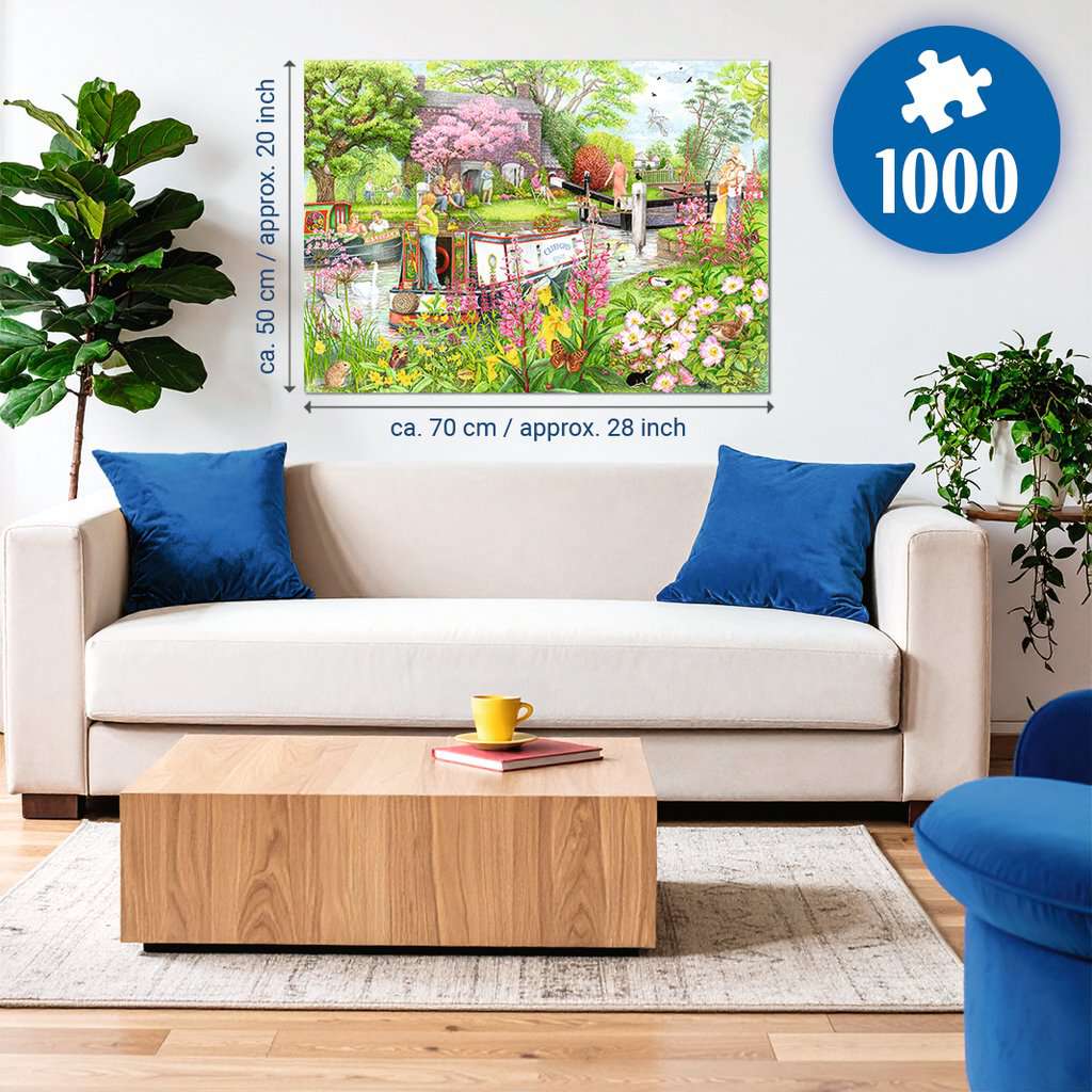 Cosy Cafe No.4 River Cafe 1000p - RAVENSBURGER