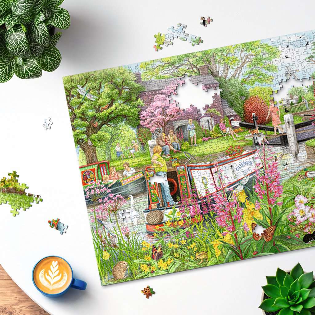 Cosy Cafe No.4 River Cafe 1000p - RAVENSBURGER