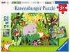 Animal Friends in Nature 2x12p - RAVENSBURGER
