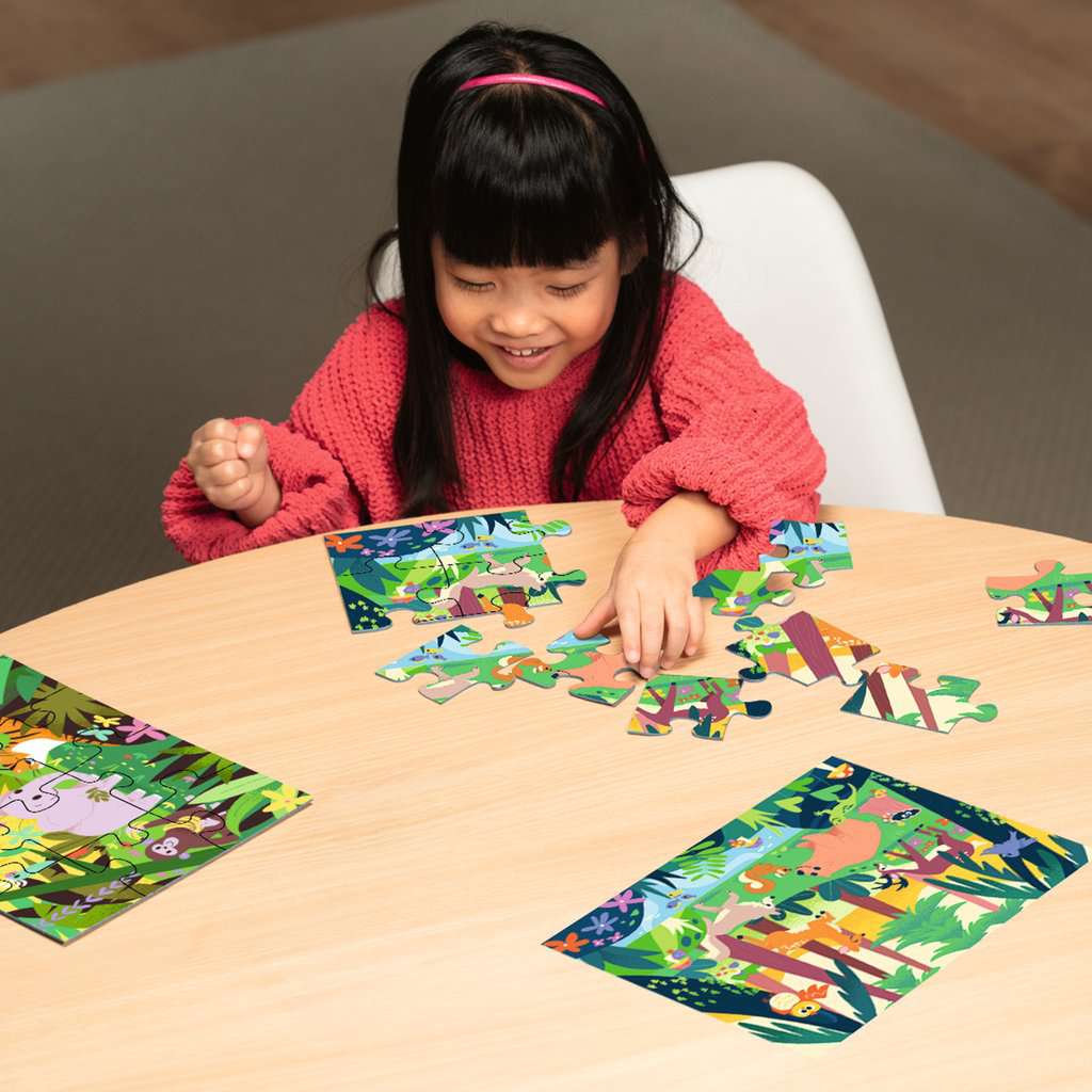 Animal Friends in Nature 2x12p - RAVENSBURGER